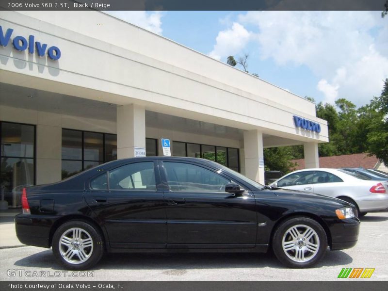Black / Beige 2006 Volvo S60 2.5T