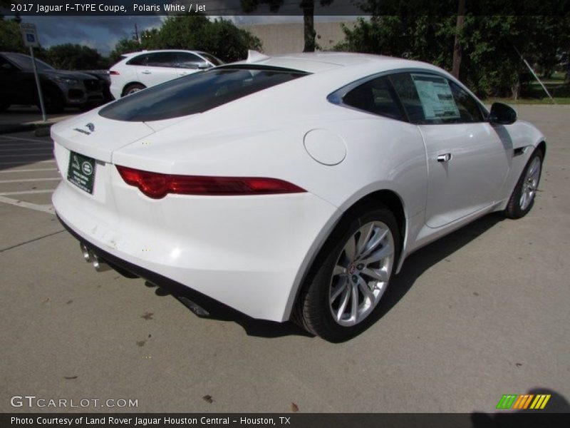 Polaris White / Jet 2017 Jaguar F-TYPE Coupe
