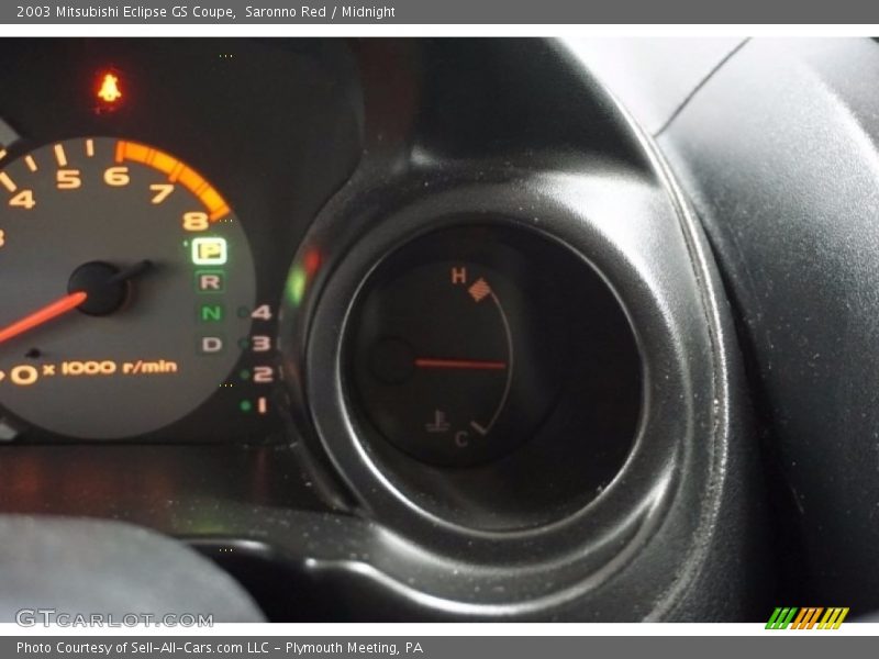 Saronno Red / Midnight 2003 Mitsubishi Eclipse GS Coupe
