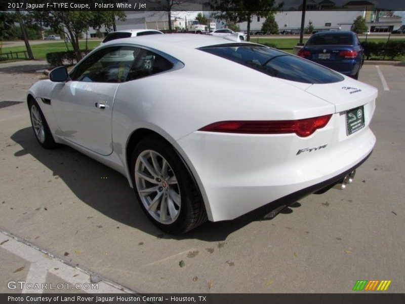 Polaris White / Jet 2017 Jaguar F-TYPE Coupe