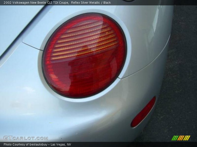 Reflex Silver Metallic / Black 2002 Volkswagen New Beetle GLS TDI Coupe