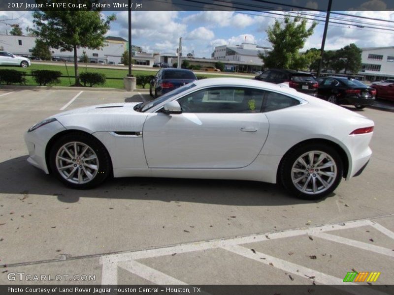 Polaris White / Jet 2017 Jaguar F-TYPE Coupe