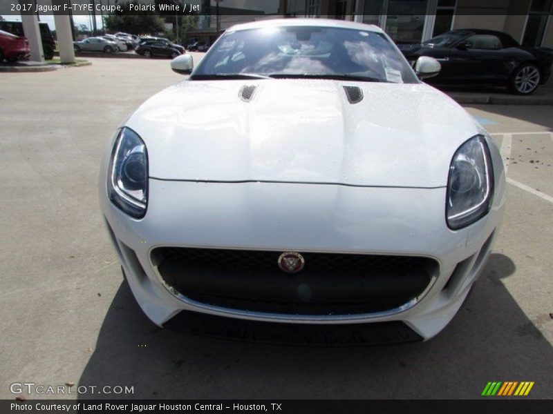 Polaris White / Jet 2017 Jaguar F-TYPE Coupe
