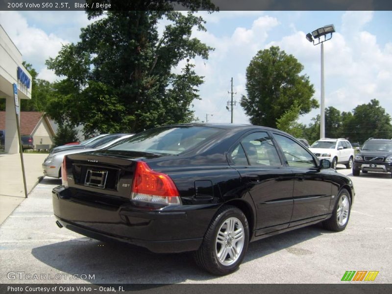 Black / Beige 2006 Volvo S60 2.5T