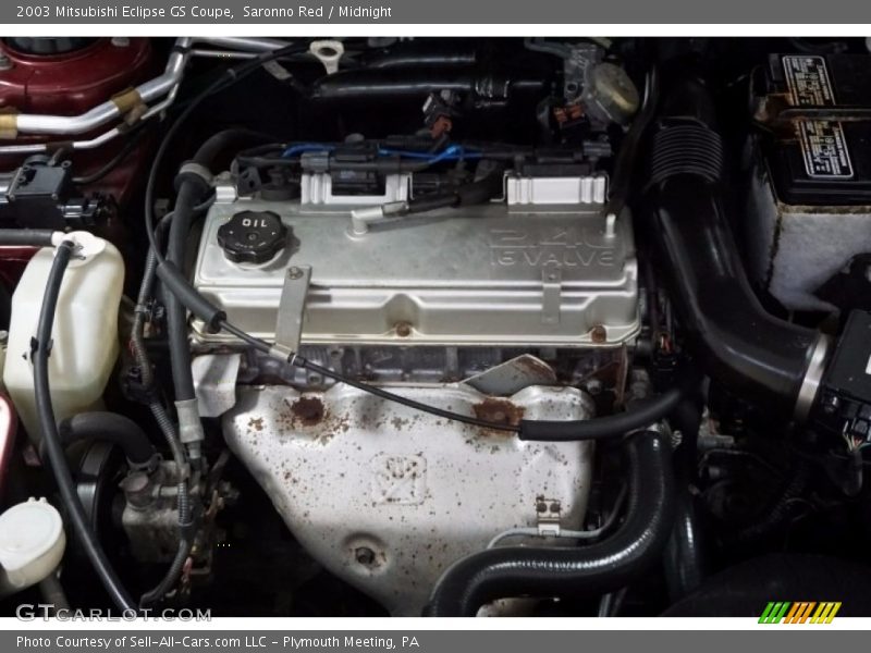 Saronno Red / Midnight 2003 Mitsubishi Eclipse GS Coupe
