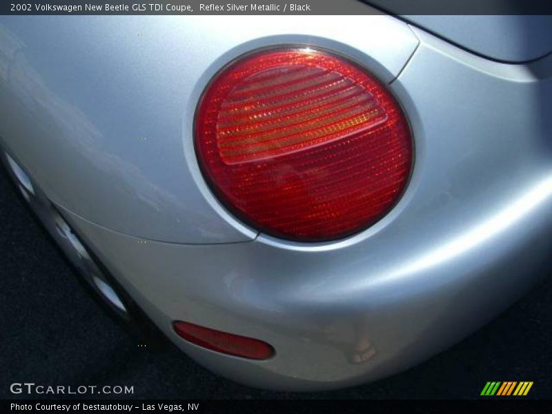 Reflex Silver Metallic / Black 2002 Volkswagen New Beetle GLS TDI Coupe