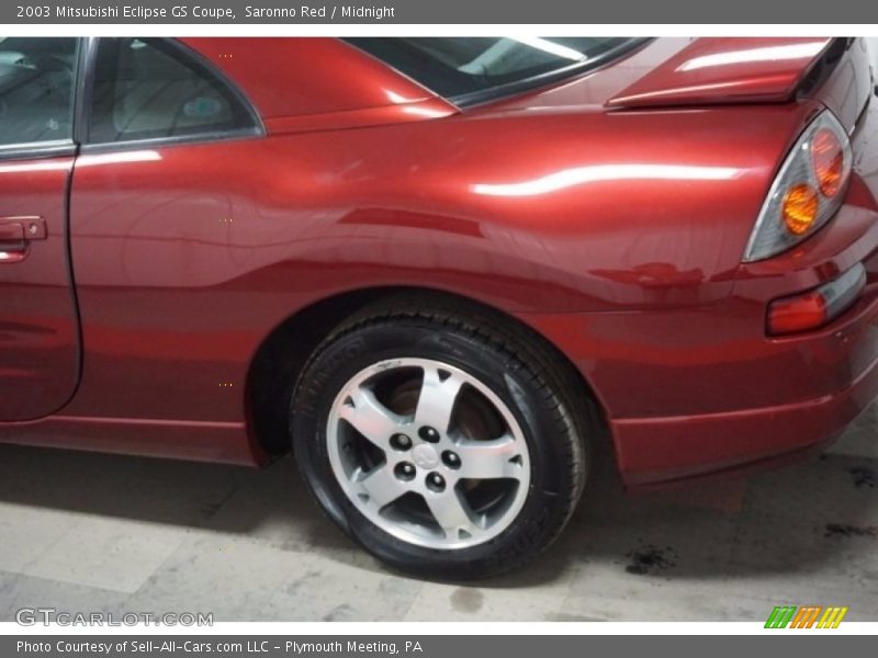 Saronno Red / Midnight 2003 Mitsubishi Eclipse GS Coupe