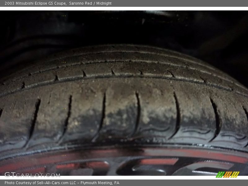 Saronno Red / Midnight 2003 Mitsubishi Eclipse GS Coupe