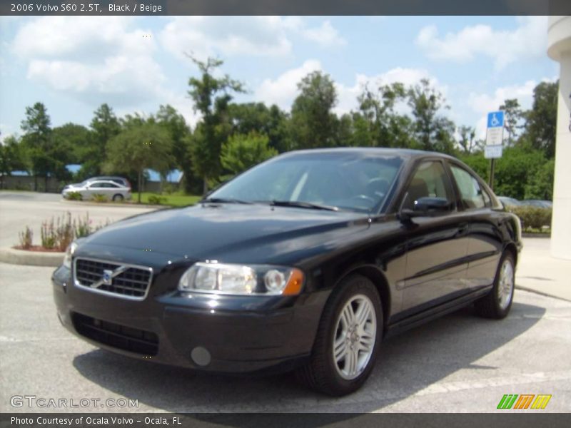 Black / Beige 2006 Volvo S60 2.5T