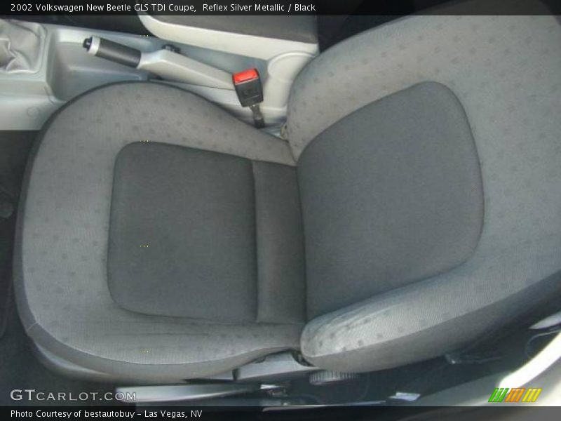 Reflex Silver Metallic / Black 2002 Volkswagen New Beetle GLS TDI Coupe