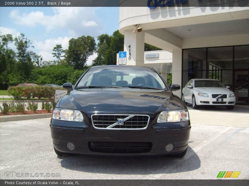 Black / Beige 2006 Volvo S60 2.5T