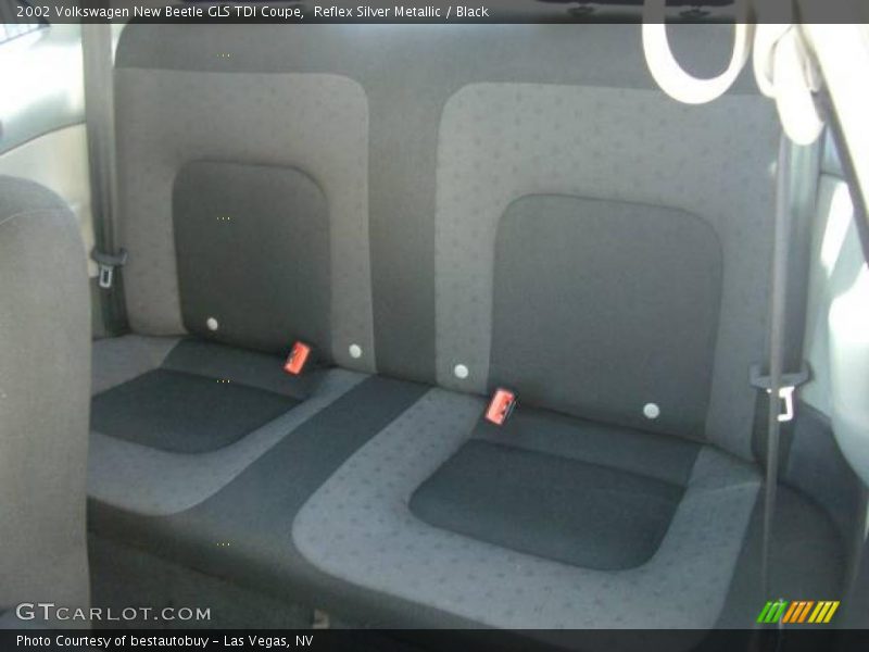 Reflex Silver Metallic / Black 2002 Volkswagen New Beetle GLS TDI Coupe