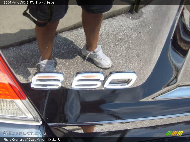 Black / Beige 2006 Volvo S60 2.5T