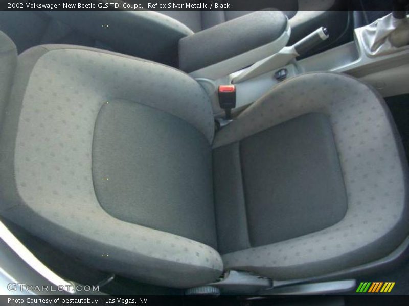 Reflex Silver Metallic / Black 2002 Volkswagen New Beetle GLS TDI Coupe