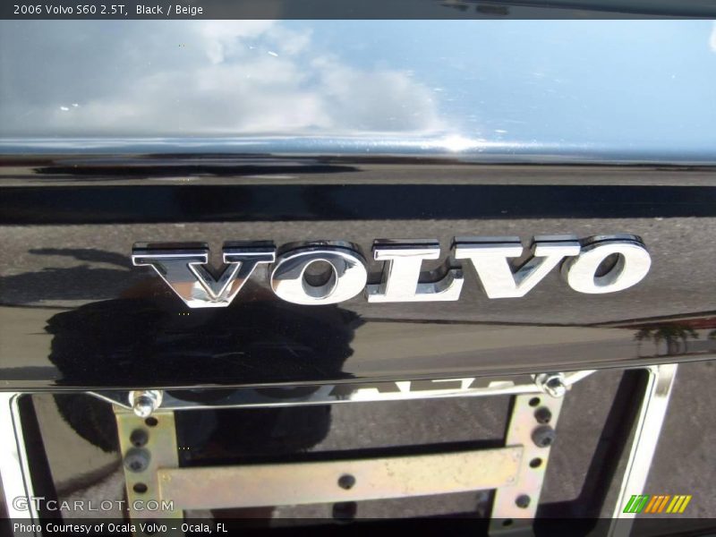 Black / Beige 2006 Volvo S60 2.5T