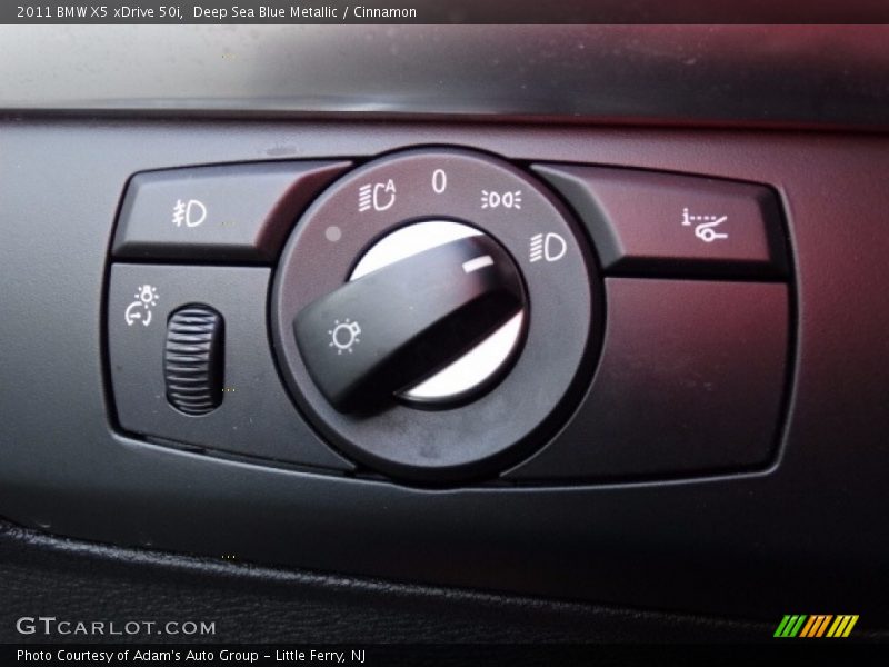 Deep Sea Blue Metallic / Cinnamon 2011 BMW X5 xDrive 50i