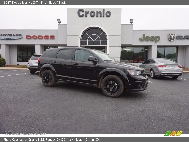Pitch Black / Black 2017 Dodge Journey SXT
