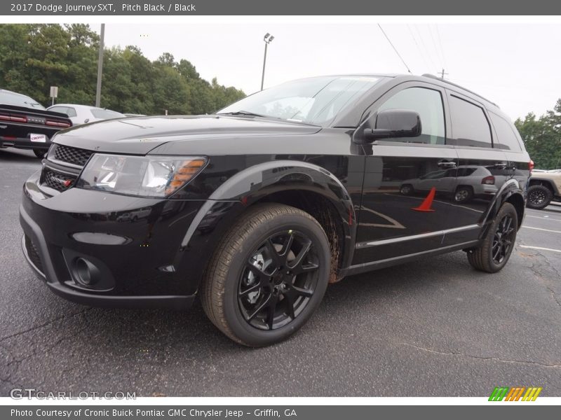 Pitch Black / Black 2017 Dodge Journey SXT