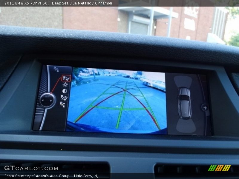 Deep Sea Blue Metallic / Cinnamon 2011 BMW X5 xDrive 50i