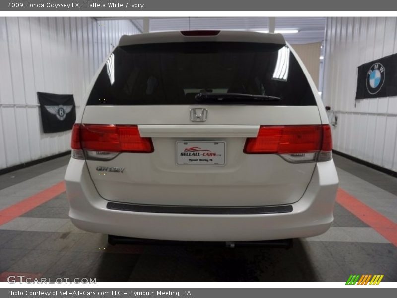 Taffeta White / Ivory 2009 Honda Odyssey EX