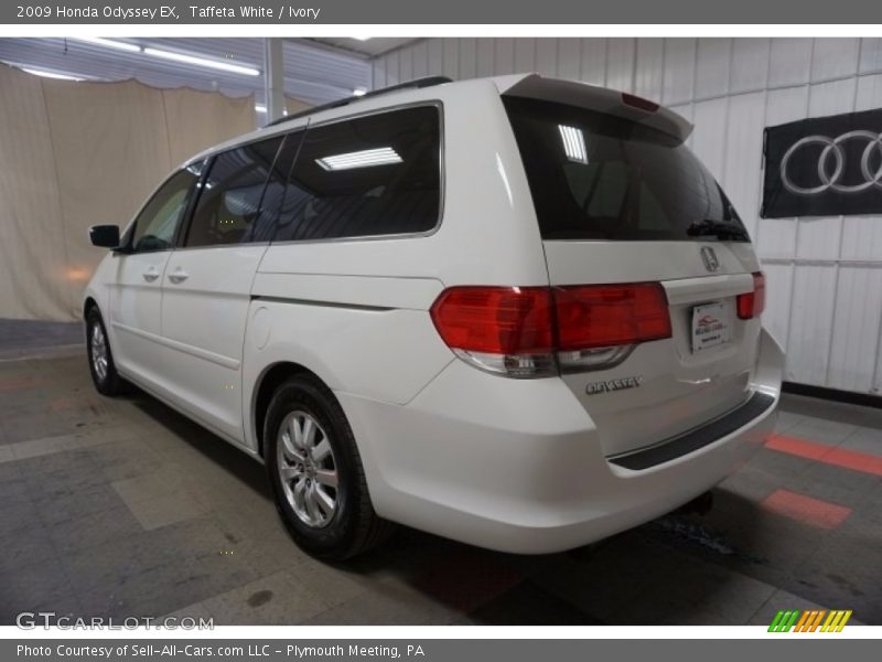 Taffeta White / Ivory 2009 Honda Odyssey EX