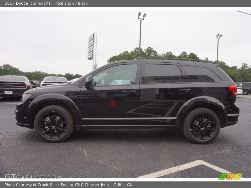 Pitch Black / Black 2017 Dodge Journey SXT