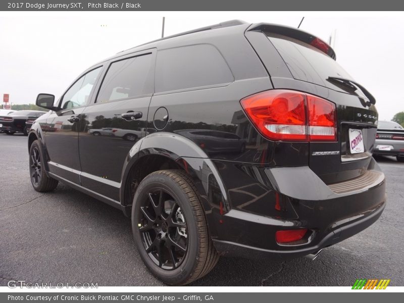 Pitch Black / Black 2017 Dodge Journey SXT