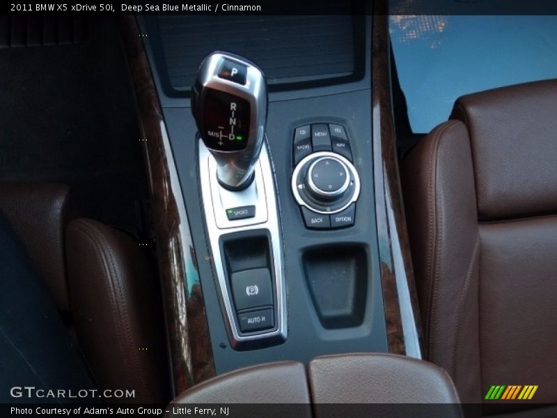 Deep Sea Blue Metallic / Cinnamon 2011 BMW X5 xDrive 50i