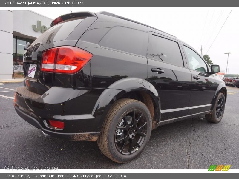 Pitch Black / Black 2017 Dodge Journey SXT