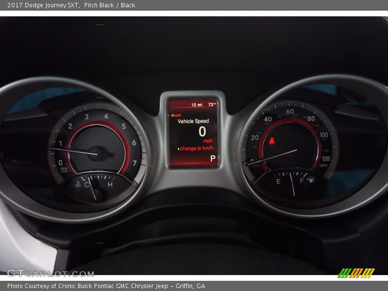 Pitch Black / Black 2017 Dodge Journey SXT