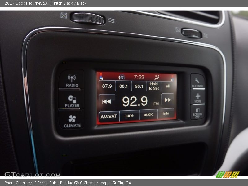 Pitch Black / Black 2017 Dodge Journey SXT