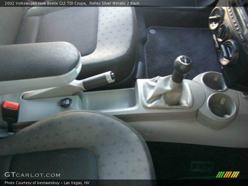 Reflex Silver Metallic / Black 2002 Volkswagen New Beetle GLS TDI Coupe