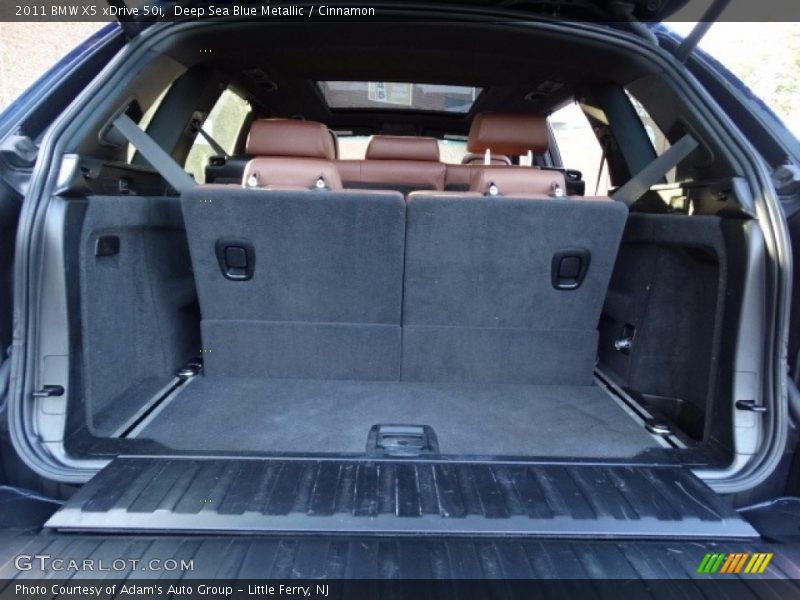 Deep Sea Blue Metallic / Cinnamon 2011 BMW X5 xDrive 50i