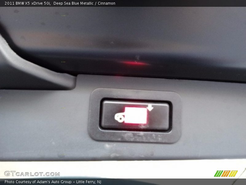 Deep Sea Blue Metallic / Cinnamon 2011 BMW X5 xDrive 50i