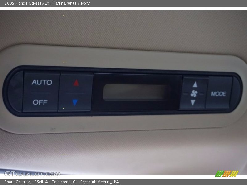 Taffeta White / Ivory 2009 Honda Odyssey EX