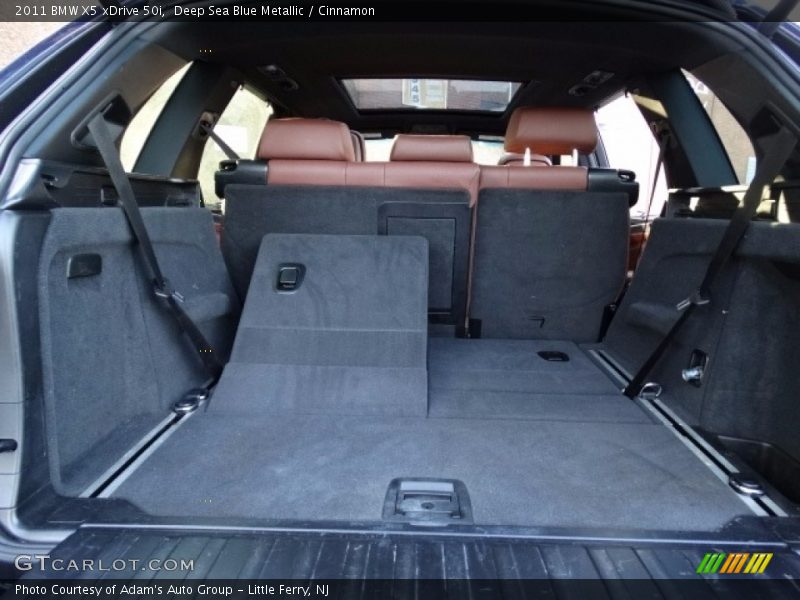 Deep Sea Blue Metallic / Cinnamon 2011 BMW X5 xDrive 50i