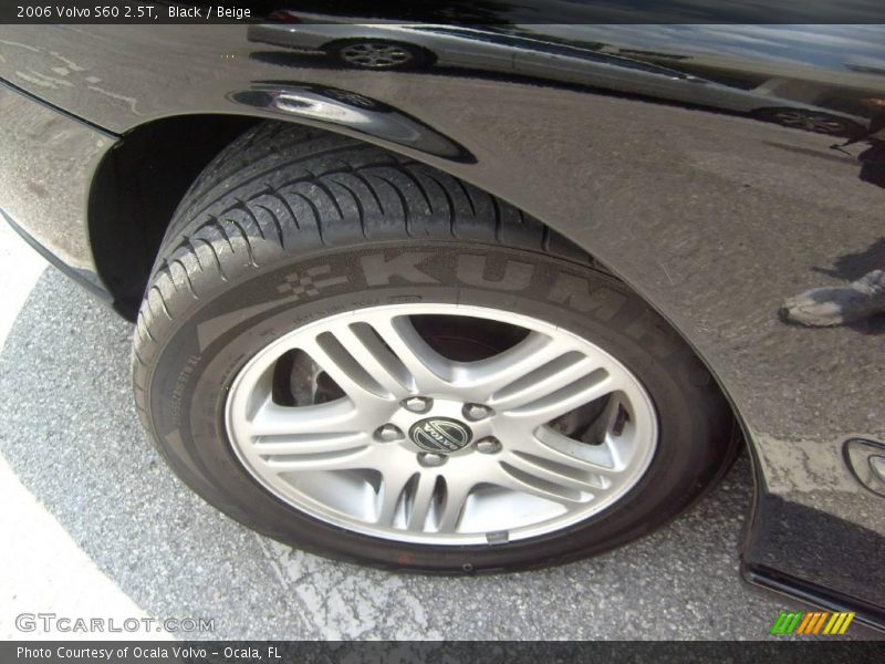 Black / Beige 2006 Volvo S60 2.5T