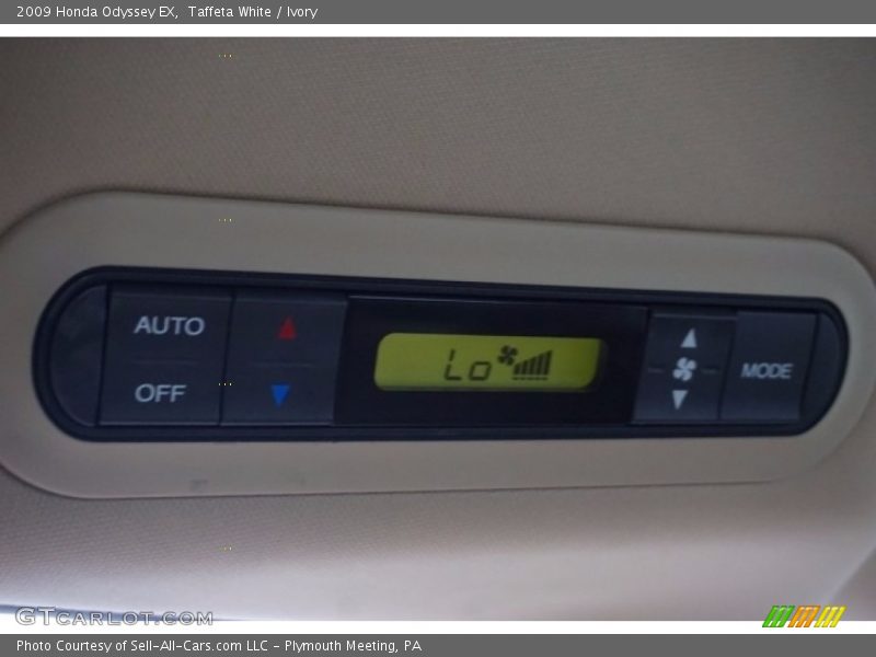 Taffeta White / Ivory 2009 Honda Odyssey EX