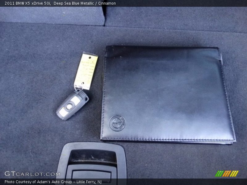 Deep Sea Blue Metallic / Cinnamon 2011 BMW X5 xDrive 50i