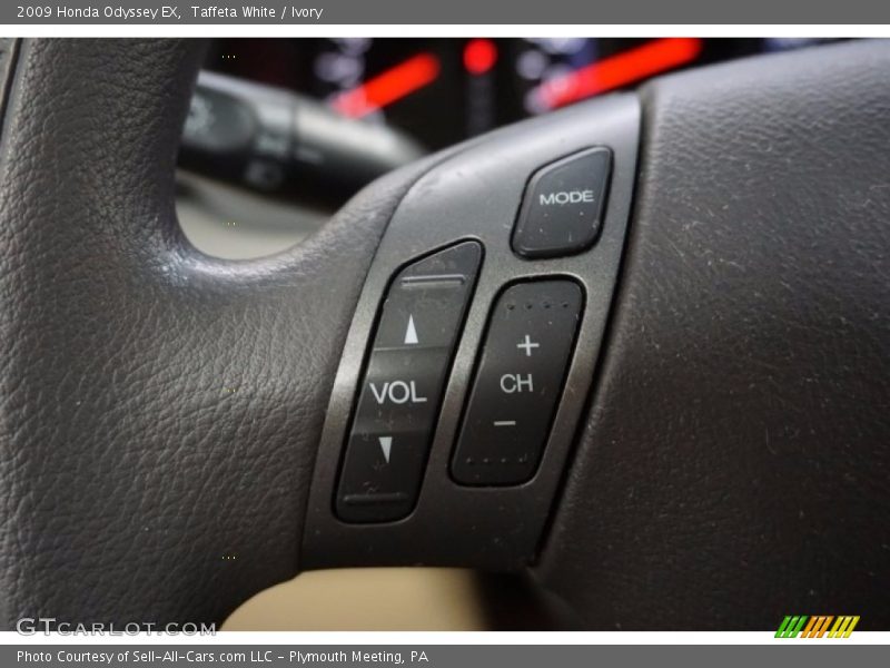 Taffeta White / Ivory 2009 Honda Odyssey EX
