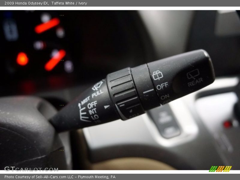 Taffeta White / Ivory 2009 Honda Odyssey EX