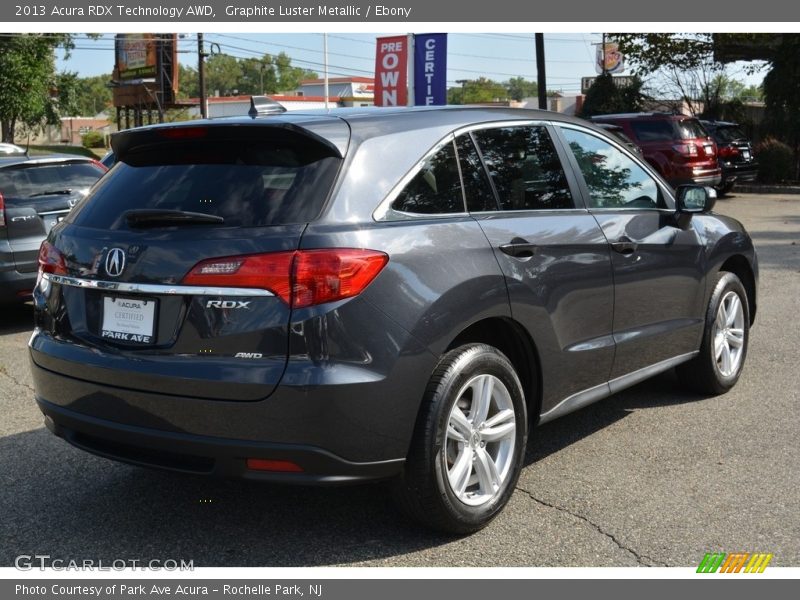 Graphite Luster Metallic / Ebony 2013 Acura RDX Technology AWD
