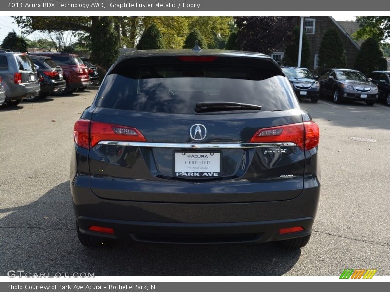 Graphite Luster Metallic / Ebony 2013 Acura RDX Technology AWD