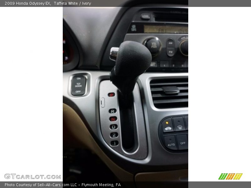 Taffeta White / Ivory 2009 Honda Odyssey EX