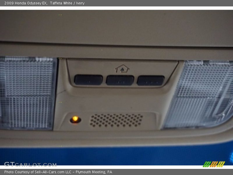 Taffeta White / Ivory 2009 Honda Odyssey EX