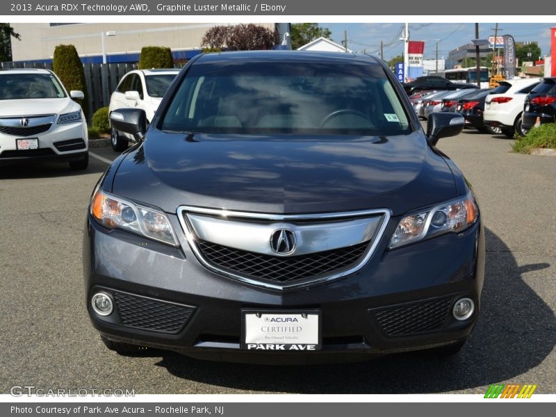 Graphite Luster Metallic / Ebony 2013 Acura RDX Technology AWD