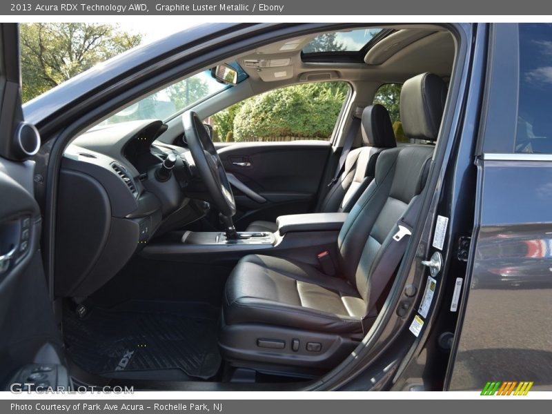 Graphite Luster Metallic / Ebony 2013 Acura RDX Technology AWD
