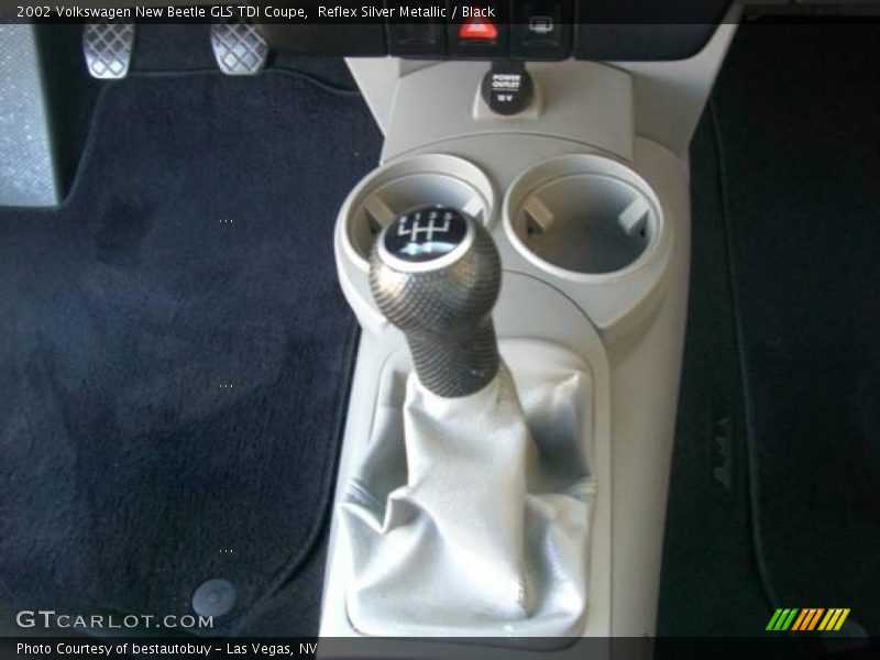 Reflex Silver Metallic / Black 2002 Volkswagen New Beetle GLS TDI Coupe