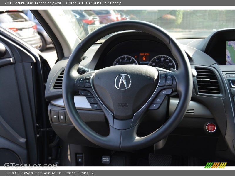 Graphite Luster Metallic / Ebony 2013 Acura RDX Technology AWD