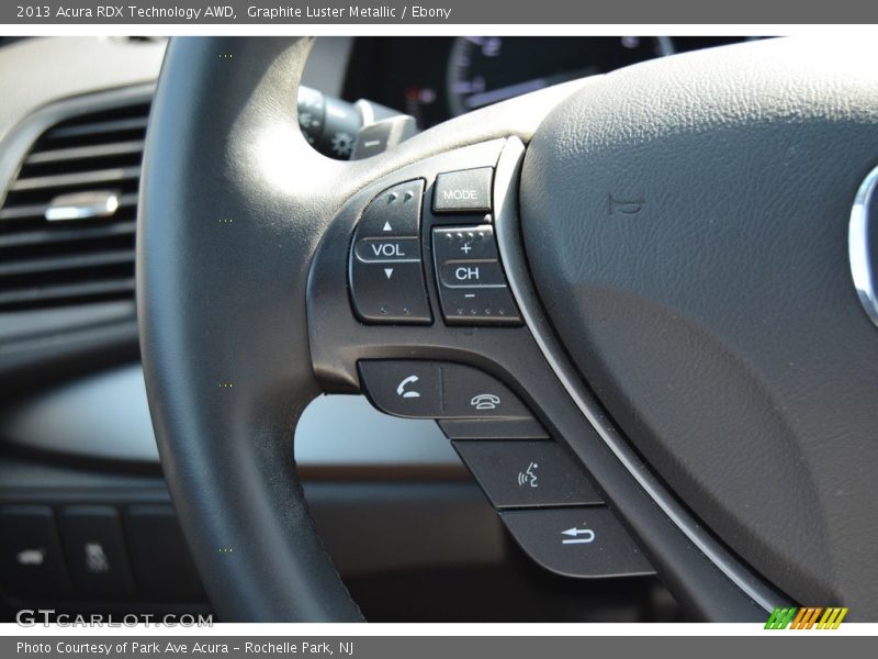 Graphite Luster Metallic / Ebony 2013 Acura RDX Technology AWD